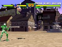 une photo d'Ã©cran de Street Fighter EX plus Alpha sur Sony Playstation
